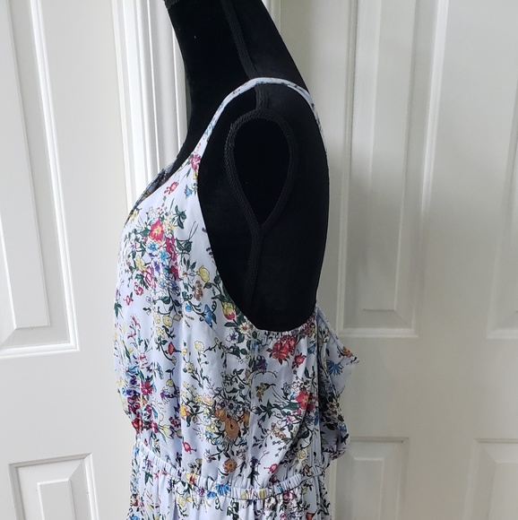 NWOT Women’s dress Lavender Floral Asymmetrical - Picture 7 of 7